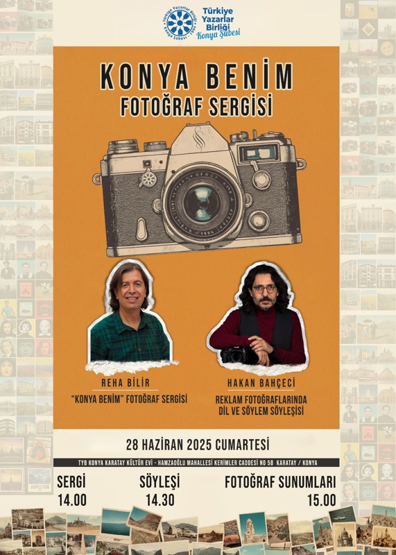 FOTOĞRAF SANATI VE PAYLAŞIMIN BULUŞMA NOKTASI - TYB KONYA ŞUBESİ VE SİLLE SANAT SARAYI ETKİNLİĞİ